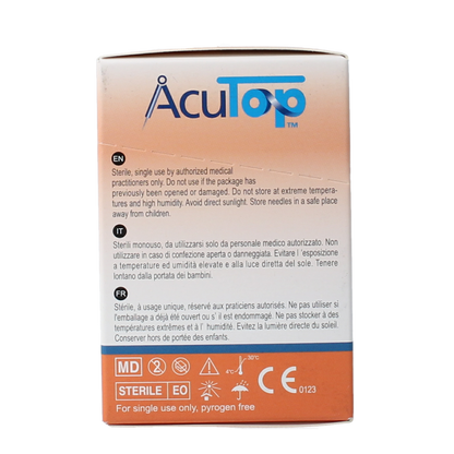 AcuTop KJ-T dry needle naald 0.30 x 30mm 100.00 Stuks