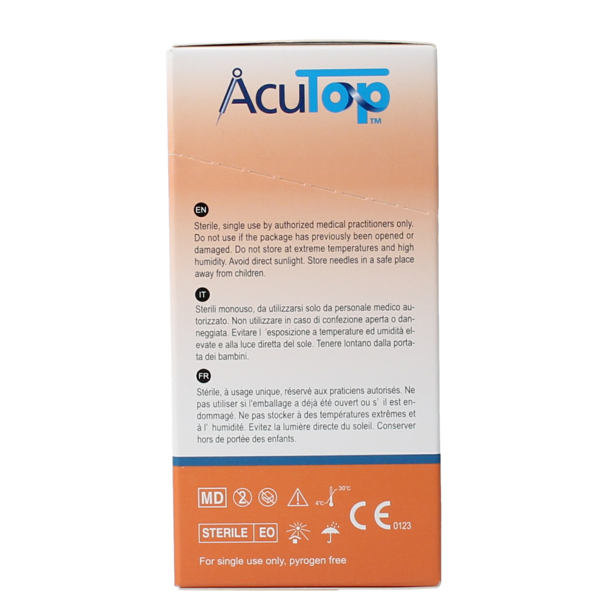 AcuTop KJ-T dry needle naald 0.30 x 40mm 100.00 Stuks