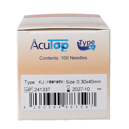 AcuTop KJ-T dry needle naald 0.30 x 40mm 100.00 Stuks