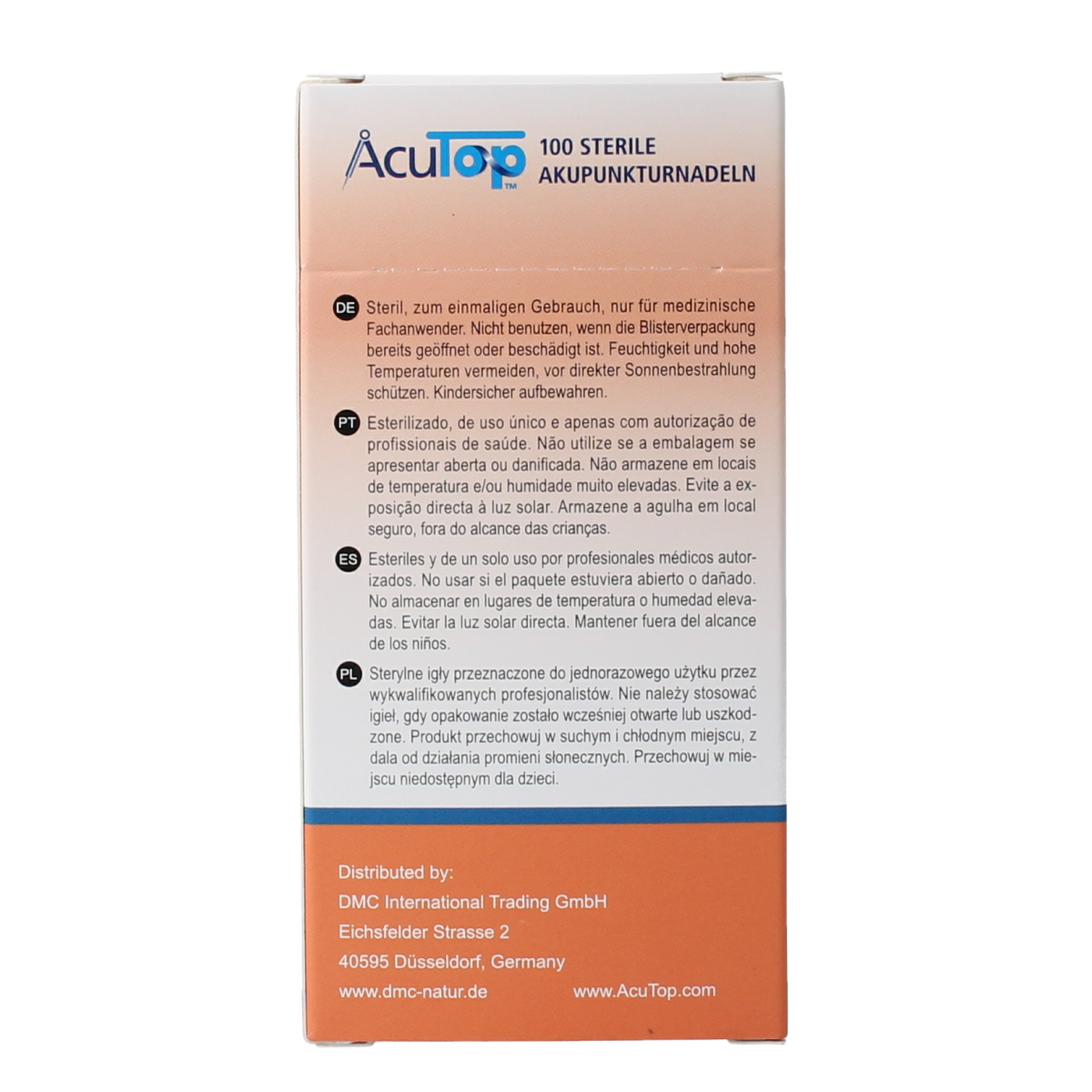 AcuTop KJ-T dry needle naald 0.30 x 50mm 100.00 Stuks