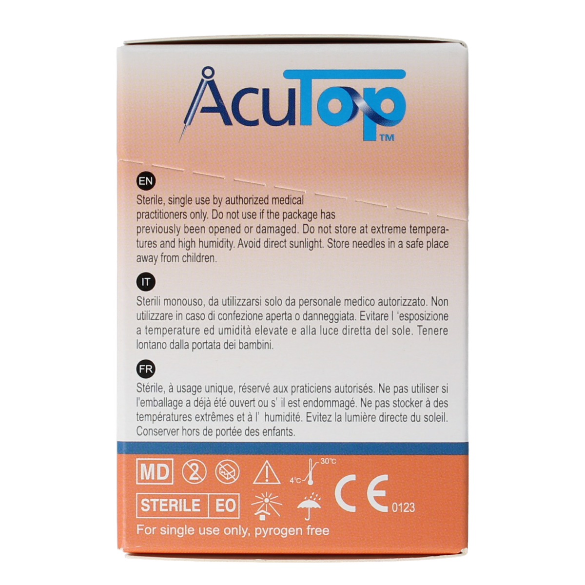 AcuTop KJ-T dry needle naald 0.22 x 13mm 100.00 Stuks