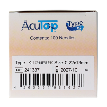 AcuTop KJ-T dry needle naald 0.22 x 13mm 100.00 Stuks