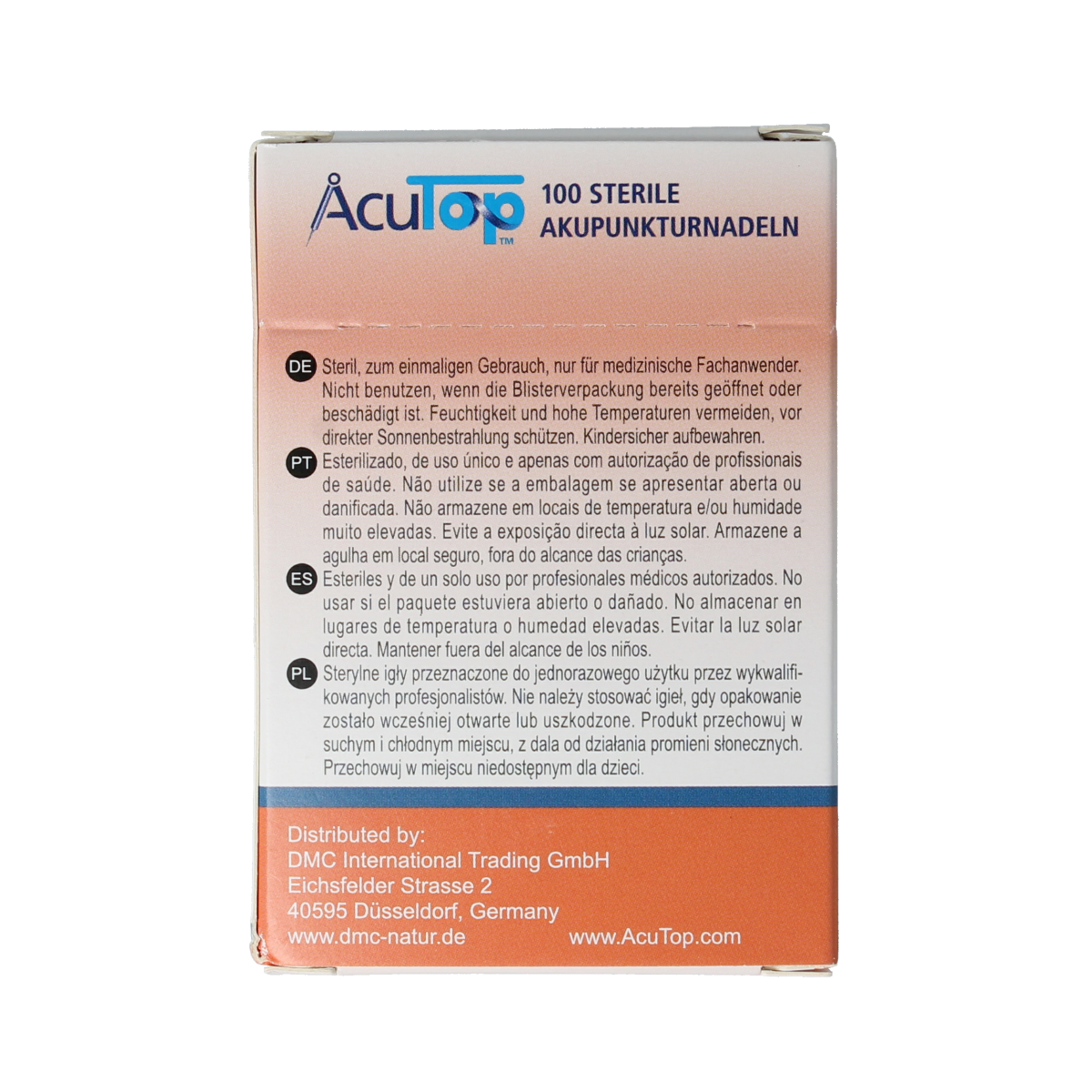 AcuTop KJ-T dry needle naald 0.16 x 30mm 100.00 Stuks
