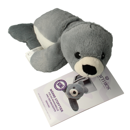 Warmies Zeehond grijs 1.00 Stuks