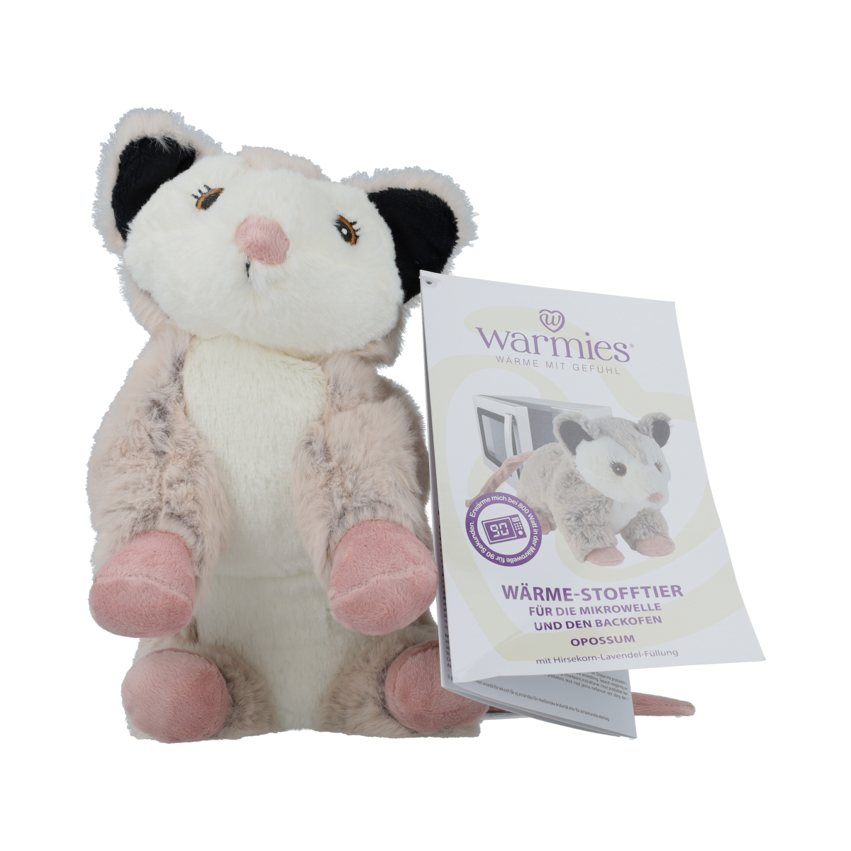 Warmies Warmteknuffel Opossum 1.00 Stuks