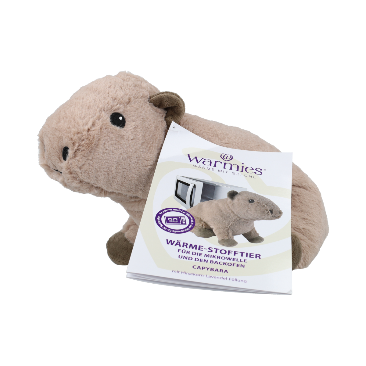 Warmies Warmteknuffel Capybara 1.00 Stuks