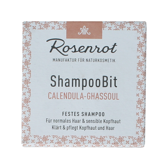 Rosenrot Shampoo solid calendula ghassoul 55.00 Gram