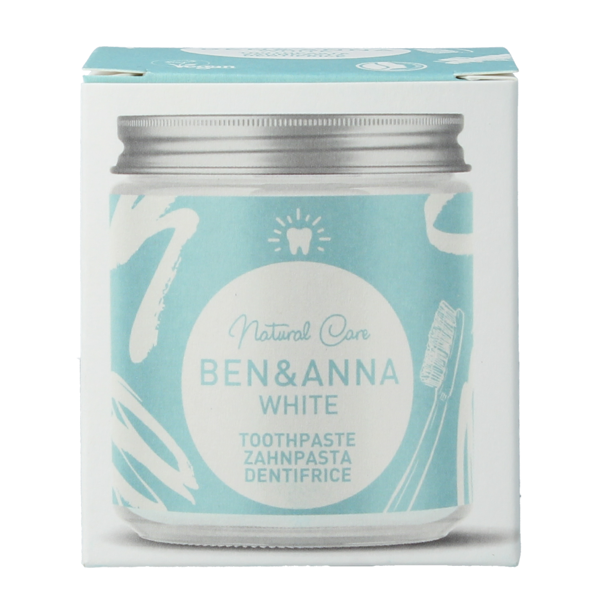 Ben & Anna Tandpasta whitening 100.00 Milliliter