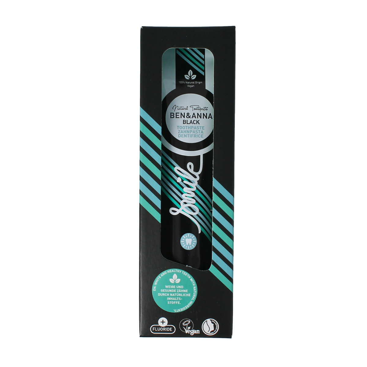 Ben & Anna Toothpaste smile black 75.00 Milliliter