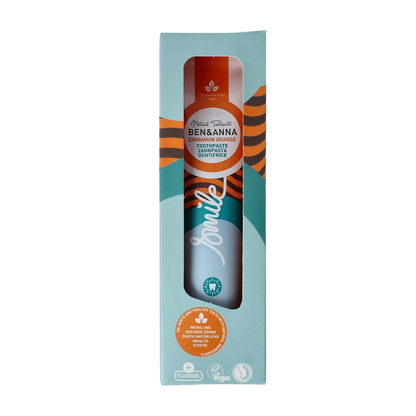 Ben & Anna Toothpaste smile cinnamon orange 75 Milliliter