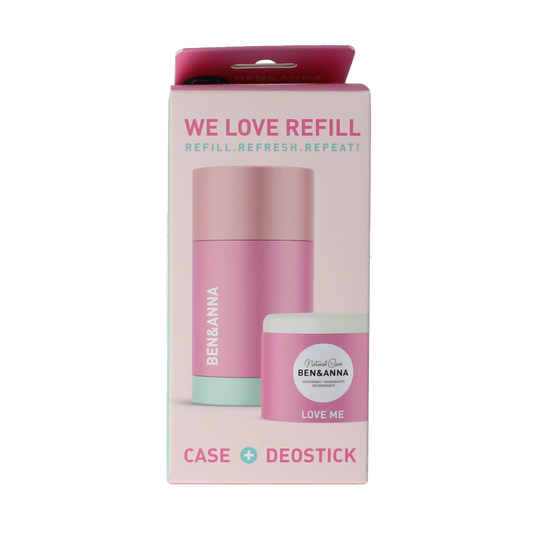 Ben & Anna Deostick love me case en refill 40 Gram