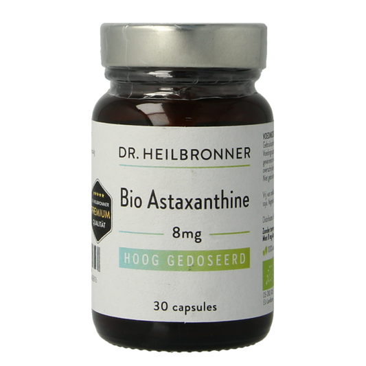 Dr Heilbronner  Astaxanthine hoge dosis bio 30 Capsules