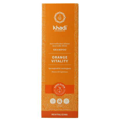 Khadi Shampoo elixer orange vitality 200 Milliliter