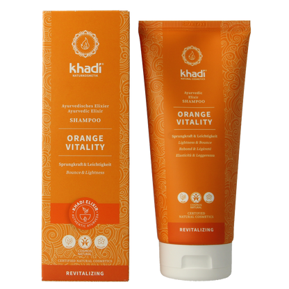 Khadi Shampoo elixer orange vitality 200 Milliliter