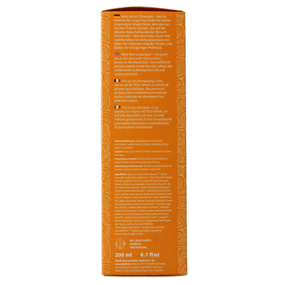 Khadi Shampoo elixer orange vitality 200 Milliliter