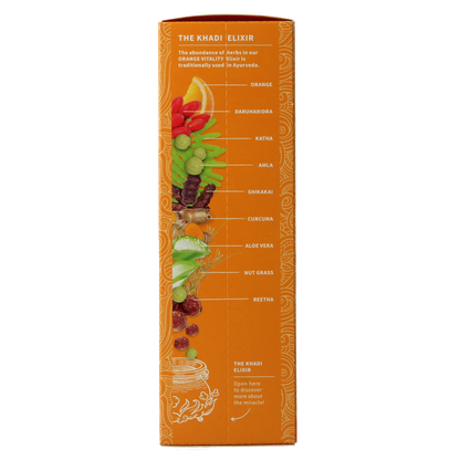 Khadi Shampoo elixer orange vitality 200 Milliliter