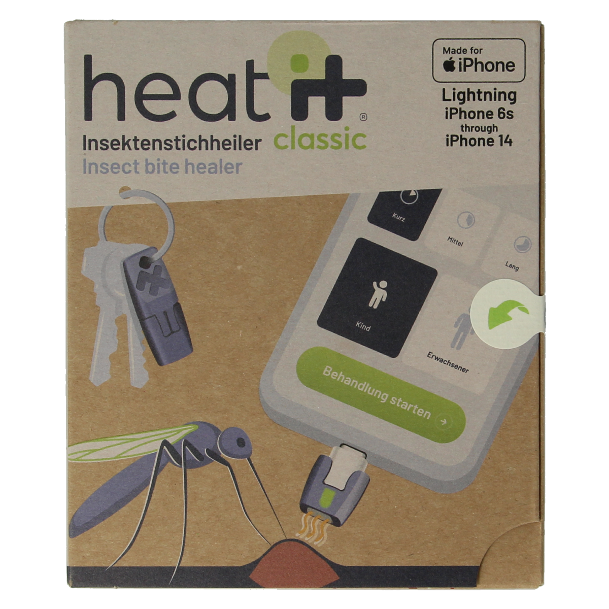 Heat-it Insect bite healer lightning 1.00 Stuks