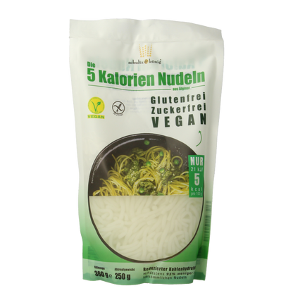 Schultz & Konig 5 Calorieen noedels kelp alginaat 360 Gram
