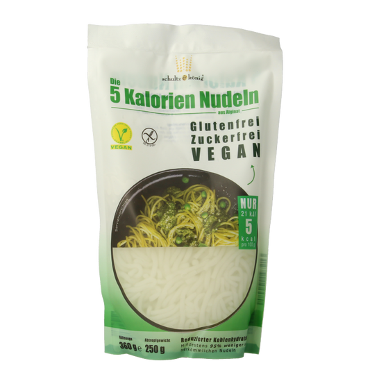 Schultz & Konig 5 Calorieen noedels kelp alginaat 360 Gram