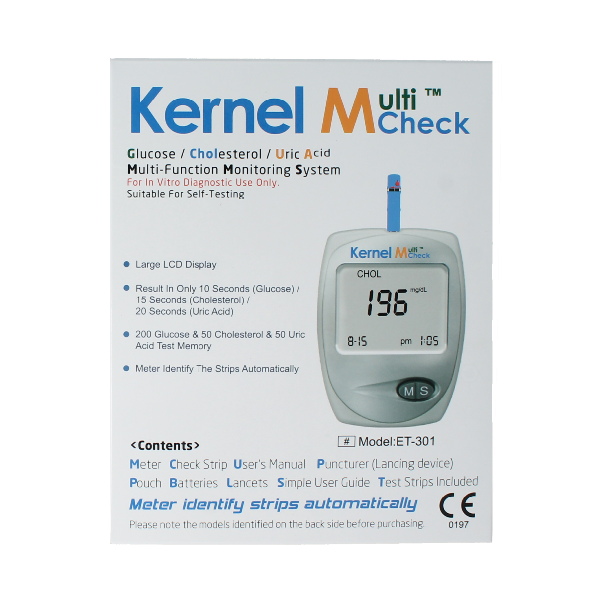 Testjezelf Multicheck 3uz meter 1.00 Stuks