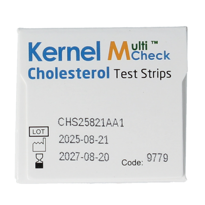 Testjezelf Multicheck cholesterol teststrips 10.00 Stuks