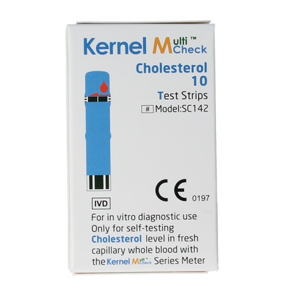 Testjezelf Multicheck cholesterol teststrips 10.00 Stuks