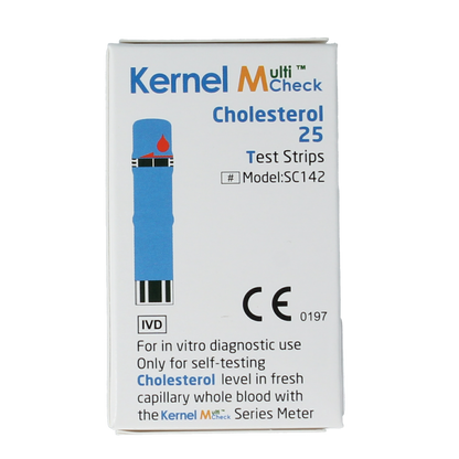 Testjezelf Multicheck cholesterol teststrips 25.00 Stuks