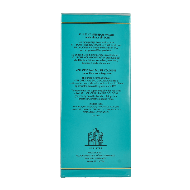 4711 Eau de cologne flacon 400 Milliliter - DrogistWereld