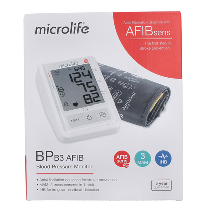 Microlife MIC BPB3 AFIB Bloeddrukmonitor 1.00 Stuks