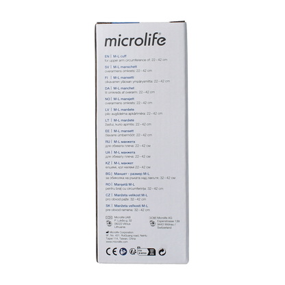 Microlife Manchet 4G soft maat M-L (22-42cm) 1.00 Stuks