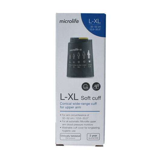 Microlife Manchet 4G soft maat L-XL 1.00 Stuks