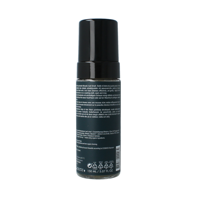 Joik Organics Men body & hair wash 150 Milliliter