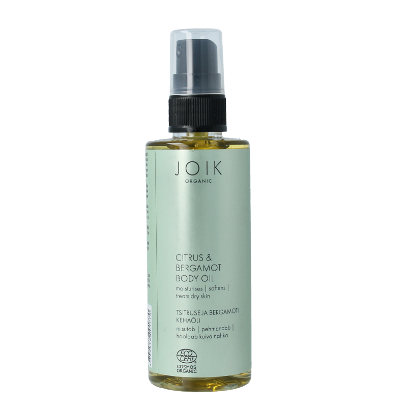 Joik Organics Citrus & bergamot body oil 100 Milliliter