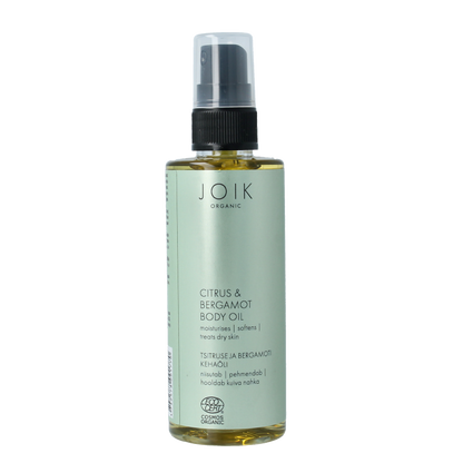 Joik Organics Citrus & bergamot body oil 100 Milliliter