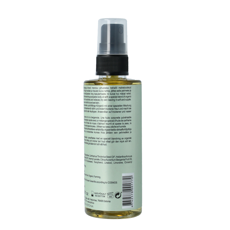 Joik Organics Citrus & bergamot body oil 100 Milliliter