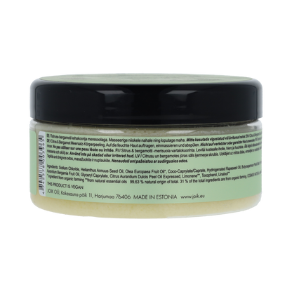 Joik Organics Citrus & bergamot sea salt scrub organic vegan 240.00 Gram