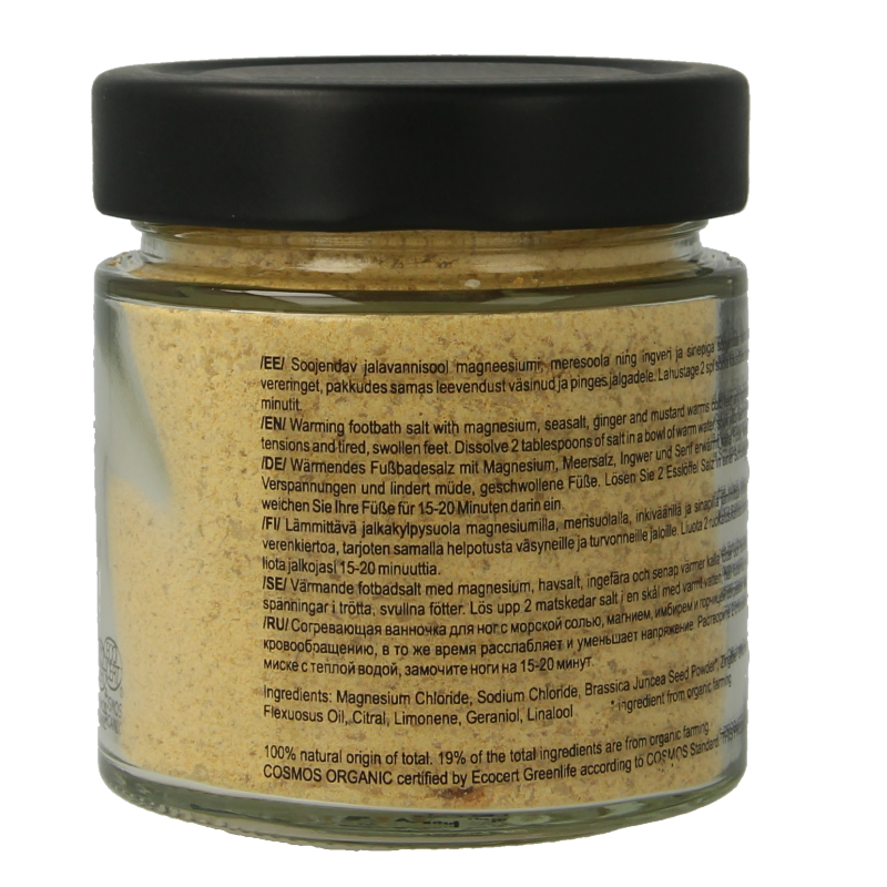 Joik Organics Organic foot bath salt warming 200 Gram