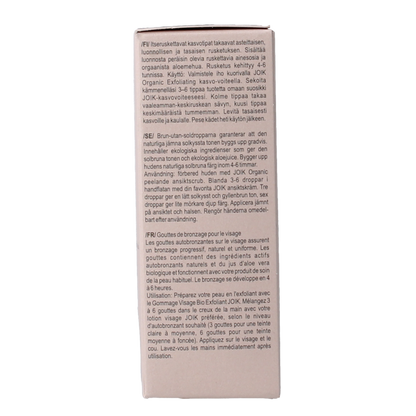 Joik Organics Sunless tan facial drops 30 Milliliter