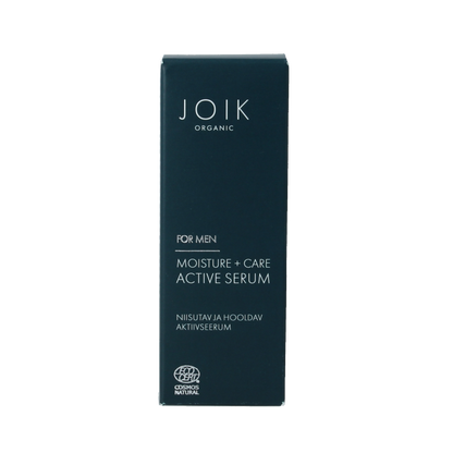 Joik Organics Men moisture and care active serum 30 Milliliter