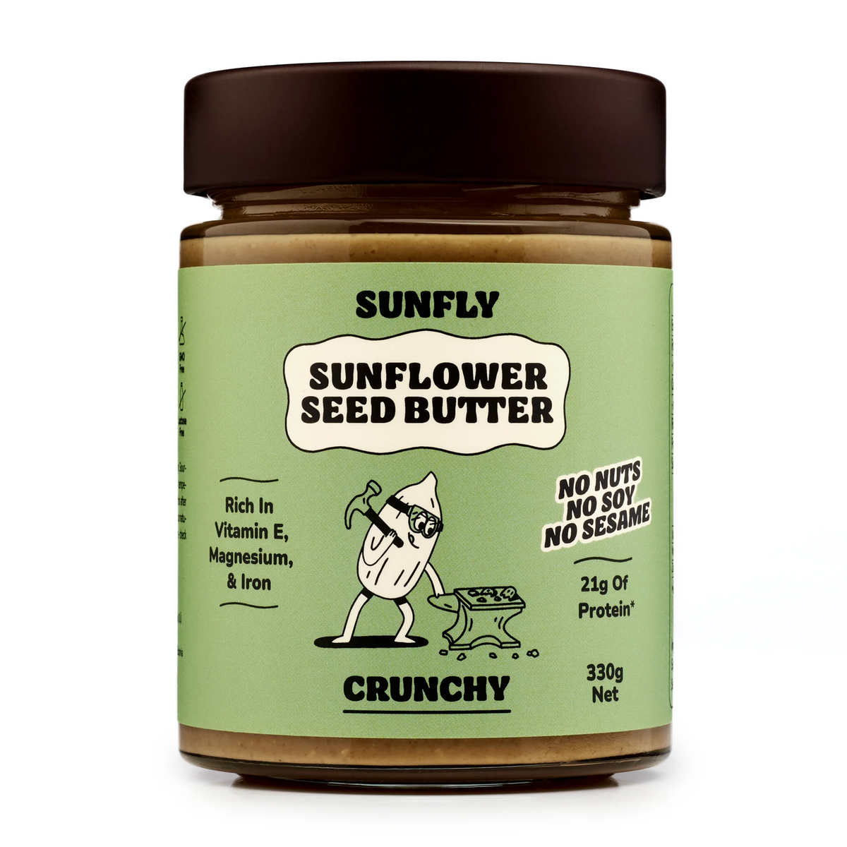 Sunfly Sunflower seed butter crunchy 330.00 Gram