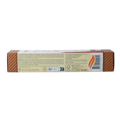 Himalaya Tandpasta botanique complete care kaneel 75 Gram