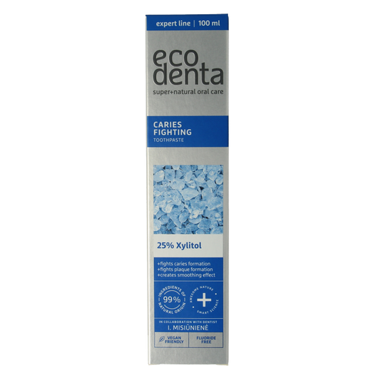 Ecodenta Tandpasta tegen caries 100 Milliliter