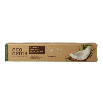 Ecodenta Tandpasta organic anti tandplak 75 Milliliter