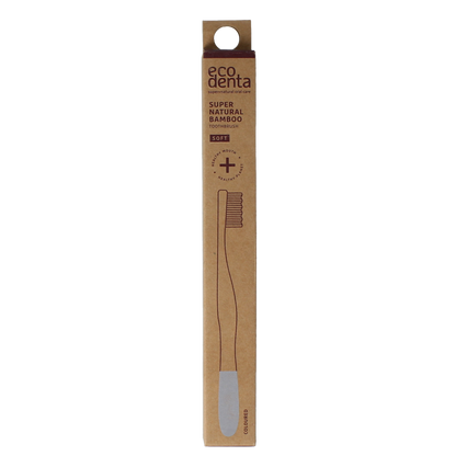 Ecodenta Tandenborstel bamboo soft 1.00 Stuks