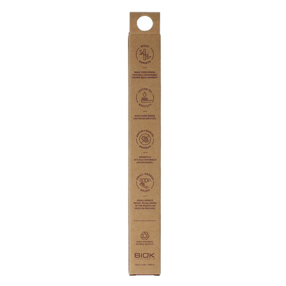 Ecodenta Tandenborstel bamboo soft 1.00 Stuks