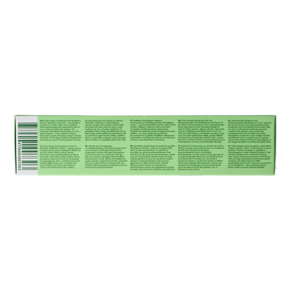 Ecodenta Tandpasta fresh breath bosbessenextr green line 100.00 Milliliter