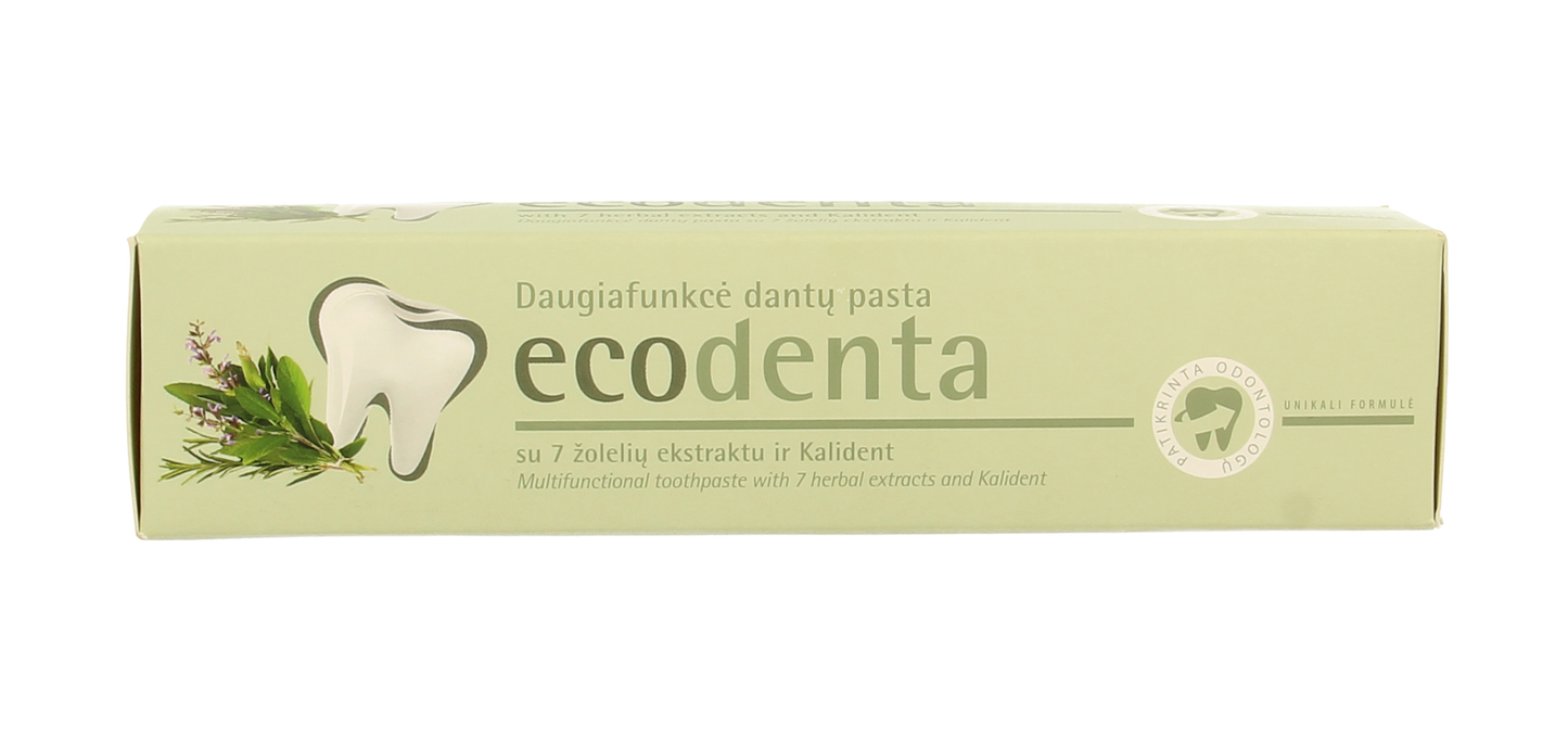 Ecodenta Tandpasta multifunctioneel 7 kruiden 100.00 Milliliter