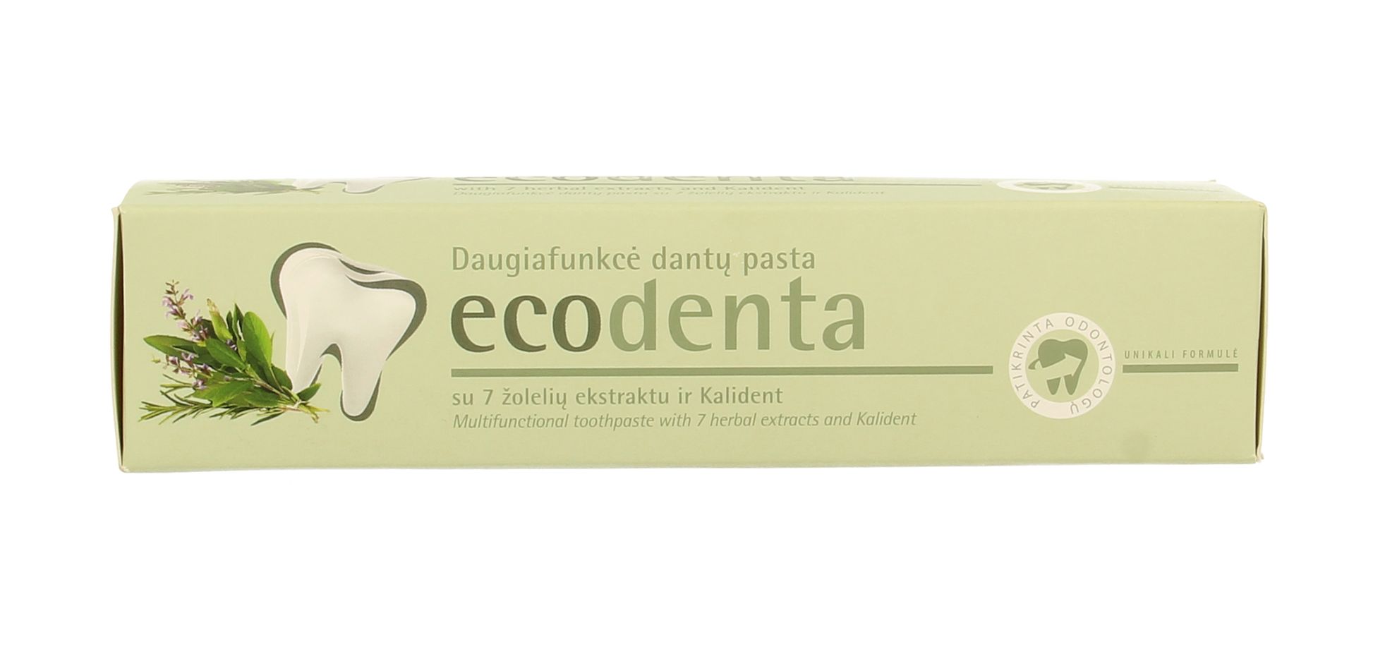 Ecodenta Tandpasta multifunctioneel 7 kruiden 100.00 Milliliter