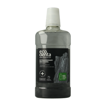 Ecodenta Mondwater whitening 500 Milliliter