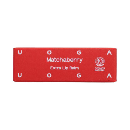 Uoga Uoga Lipbalm matchaberry Extra  4.00 Gram